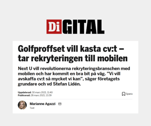 Golfproffset vill kasta cvt – tar rekryteringen till mobilen-1