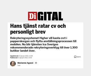 Hans tjänst ratar cv och personligt brev-1